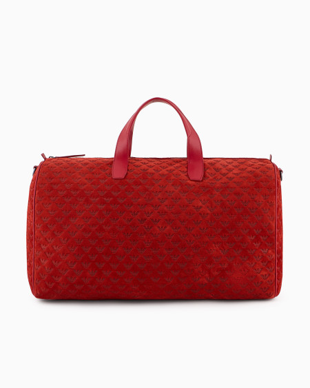 Armani Bolsa de ante con motivo de águila integral en relieve Envío gratis