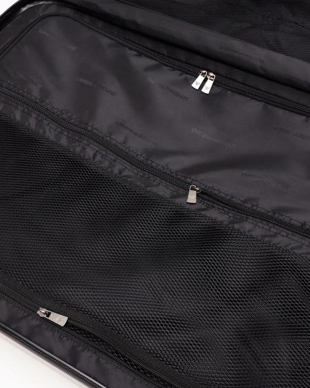Armani Maleta de cabina grande en ABS y maxiáguila en relieve COMPRAR AHORA