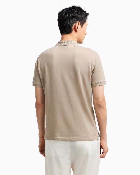 Armani Polo de punto Envío internacional gratuito