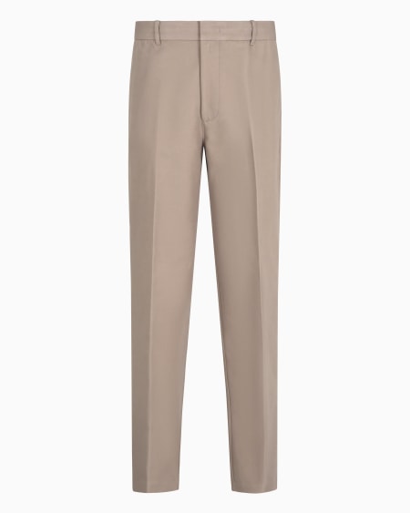 Armani Pantalones chinos de lona Descuento por venta flash