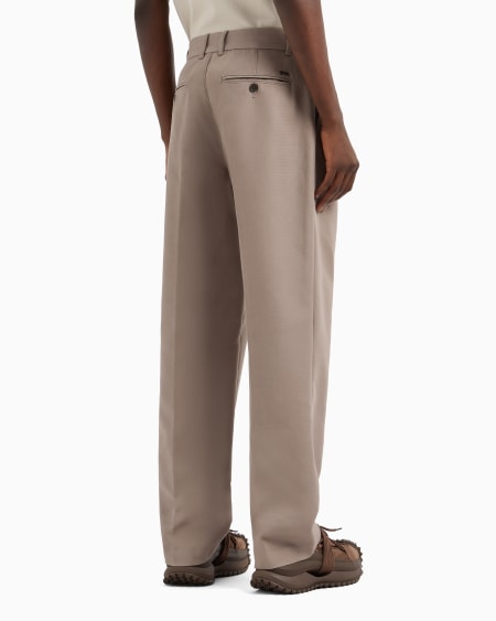 Armani Pantalones chinos de lona Descuento por venta flash