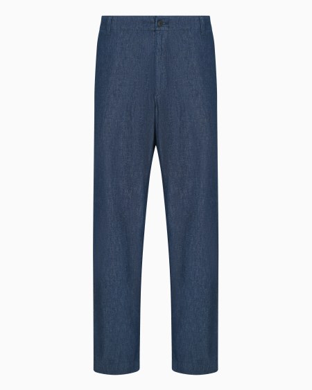 Armani Pantalones de denim cambray cápsula Peace ASV Gran oferta