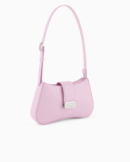 Armani Bolso de hombro tipo hobo con hebilla con logotipo Mejor oferta