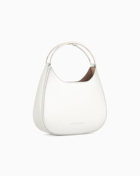 Armani Minibolso hobo efecto charol con asa joya de la cápsula Moon COMPRAR AHORA