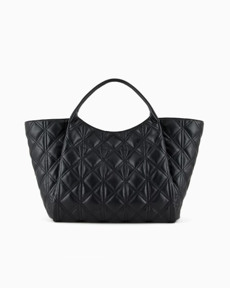 Armani Maxibolso shopper efecto napa acolchada Últimos 2 días