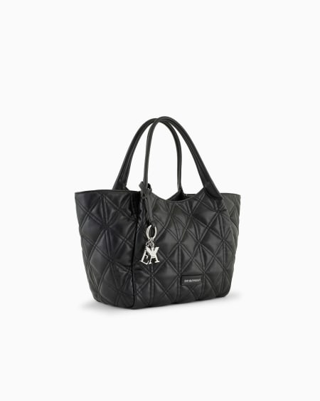 Armani Bolso shopper efecto napa acolchada Precio de fábrica