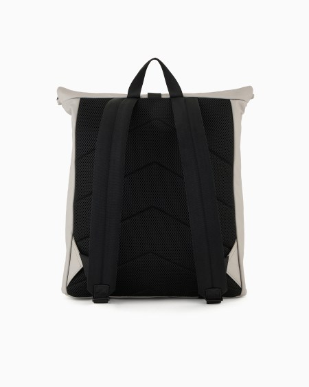 Armani Mochila en nailon reciclado con cincha ASV Descuentos del mes