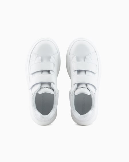 Armani Deportivas de piel con velcro Descuento por venta flash