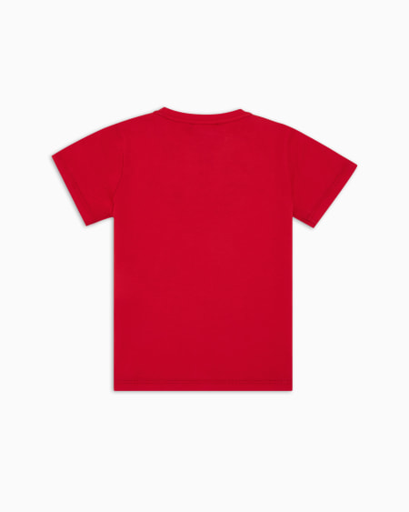 Armani Camiseta de punto de algodón pima con logotipo Grandes ahorros