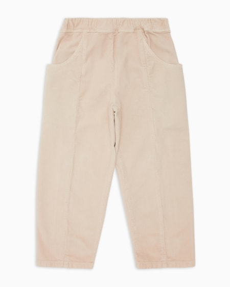 Armani Pantalones de pana con cintura elástica Devoluciones gratuitas