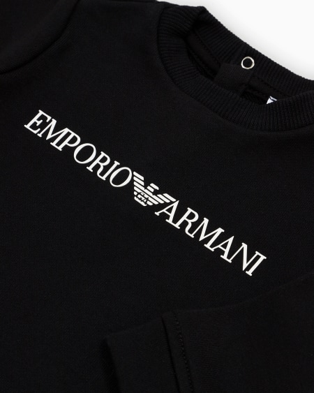 Armani Sudadera de mezcla de modal con logotipo Ofertas