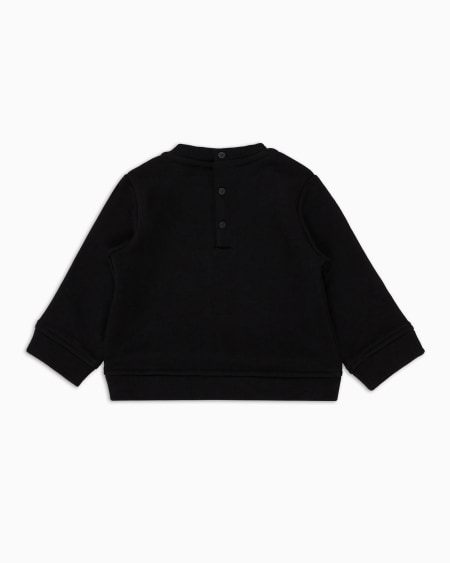 Armani Sudadera de mezcla de modal con logotipo Ofertas