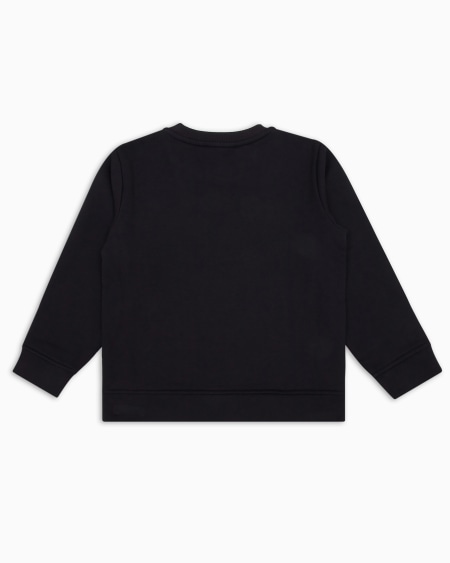 Armani Sudadera de punto de mezcla de modal con logotipo Envío gratis