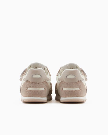 Armani Deportivas de malla con detalles de ante y parche de águila COMPRAR AHORA
