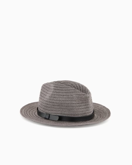 Armani Gorro de cáñamo trenzado con cinta Precio ultrabajo
