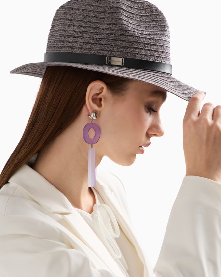 Armani Gorro de cáñamo trenzado con cinta Precio ultrabajo