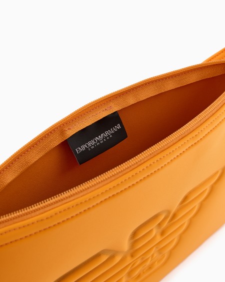 Armani Bolso de mano de playa con maxiáguila Essential Tienda