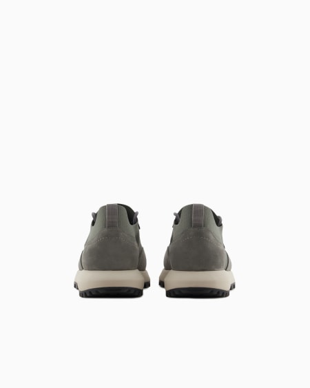 Armani Deportivas de punto con detalles de ante Descuentos del mes