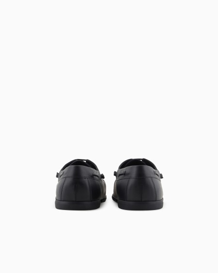 Armani Náuticos de piel lisa Rebajas
