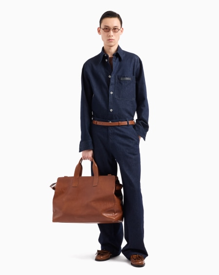 Armani Cazadora de denim Icon Ofertas