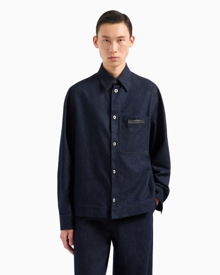 Armani Cazadora de denim Icon Ofertas