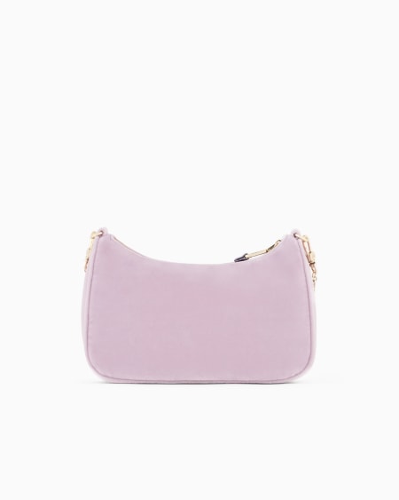 Armani Bolso de hombro baguette de terciopelo Liquidación