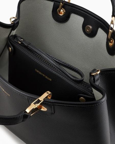 Armani Bolso shopper MyEA mediano con estampado de ciervo Últimos 3 días