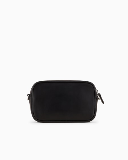 Armani Bolso bandolera tipo cámara en piel ecológica ASV Oferta especial de fábrica