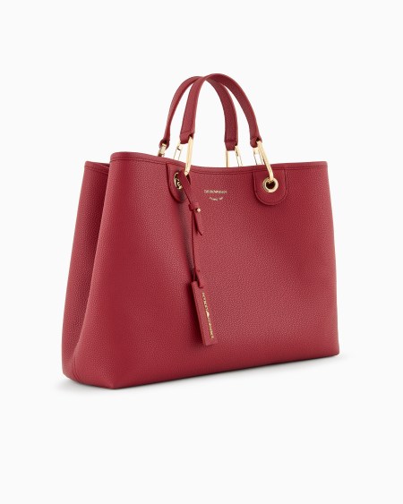 Armani Bolso shopper MyEA mediano con estampado de ciervo Superdescuento