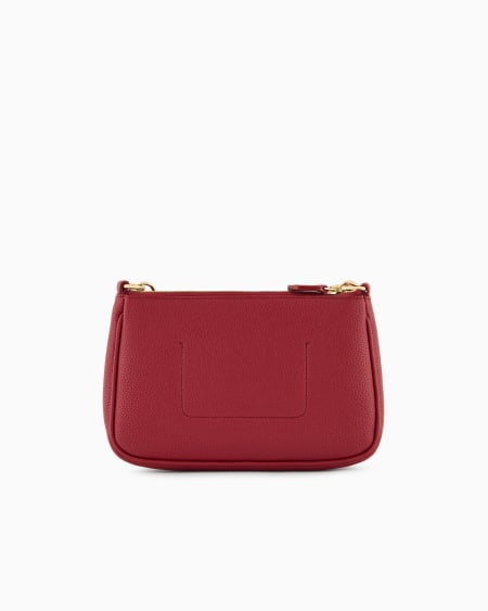 Armani Minibolso doble con bandolera y estampado de ciervo Tienda de fábrica