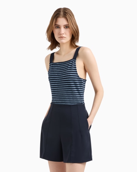 Armani Pantalones cortos en tejido de triacetato Icon Mejor oferta