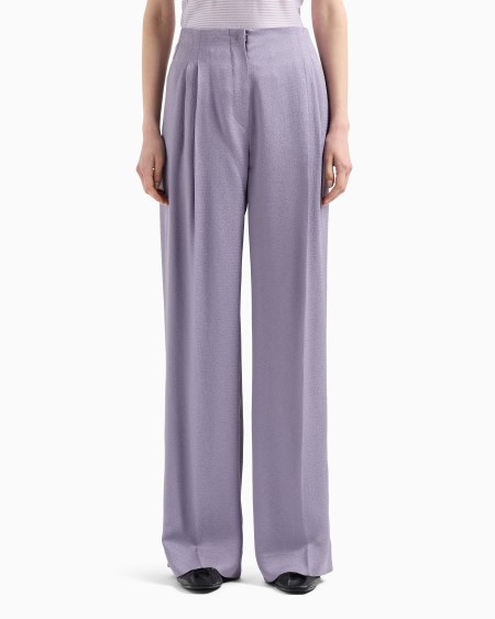 Armani Pantalones con pinzas de sablé Icon Oferta especial