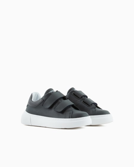 Armani Deportivas de piel con velcro Promoción trimestral