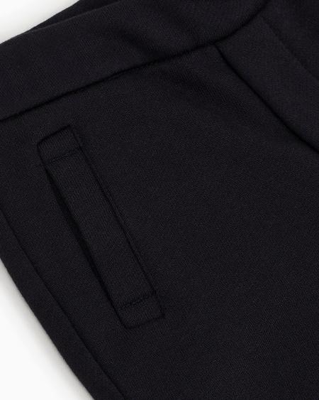 Armani Pantalones de chándal de punto en mezcla de modal con logotipo Ahorra y exporta
