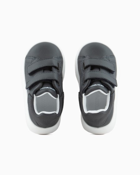 Armani Deportivas de piel con velcro Devoluciones gratuitas