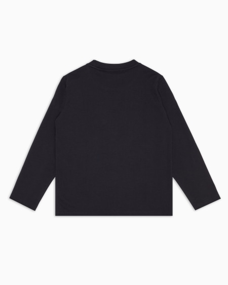 Armani Jersey de punto con logotipo Ofertas
