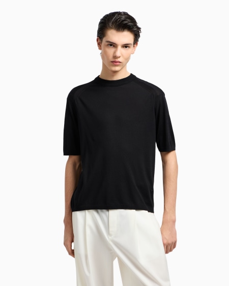 Armani Jersey en punto jersey de mezcla de lyocell ASV Rebajas online