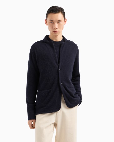 Armani Chaqueta de punto jersey de cachemir puro Icon Rebajas top
