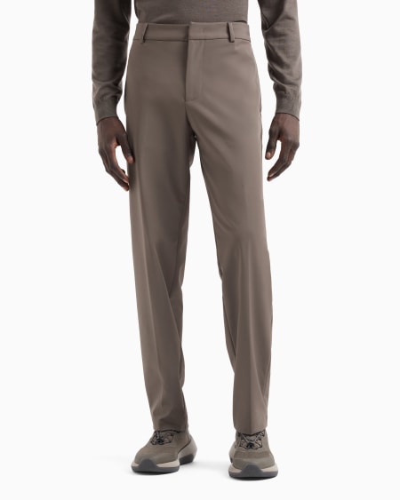Armani Pantalones de nailon elástico Travel Essential ÚLTIMAS EDICIONES