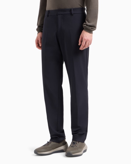 Armani Pantalones de nailon elástico Travel Essential Solo hoy