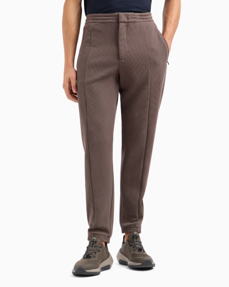 Armani Pantalones de punto gofre Travel Essential Promoción trimestral