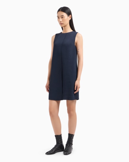 Armani Vestido túnica de tejido texturizado Icon Limitado a 3 días