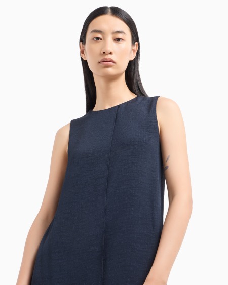 Armani Vestido túnica de tejido texturizado Icon Limitado a 3 días
