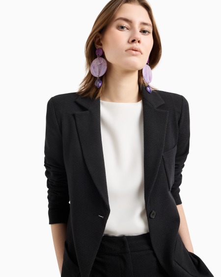 Armani Maxipendientes colgantes efecto mármol Precios de Black Friday