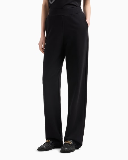 Armani Pantalones de felpa con cintura elástica Descuentos del mes
