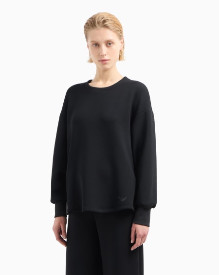 Armani Sudadera de neopreno con cortes laterales Ofertas