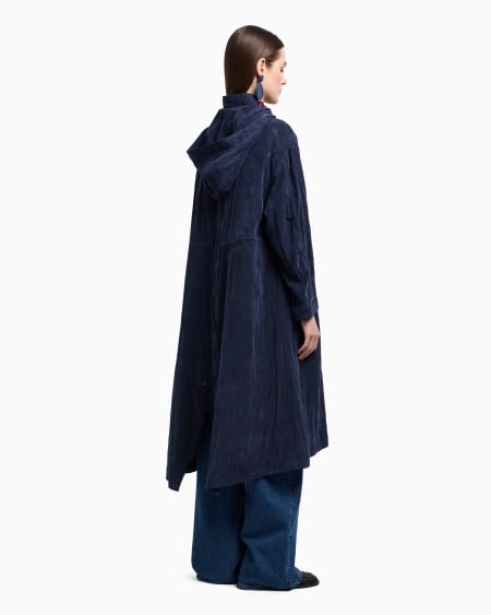 Armani Gabardina con cordón en la cintura de cupro técnico Gran oferta