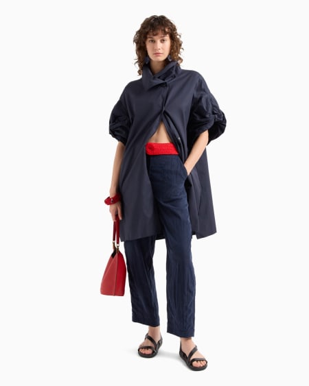 Armani Pantalones de cupro técnico Rebajas baratas