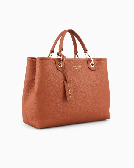 Armani Bolso shopper MyEA mediano con estampado de ciervo Liquidación
