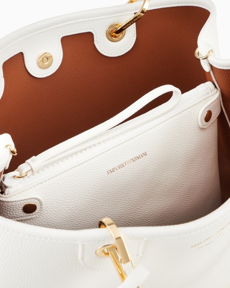 Armani Bolso shopper MyEA mediano con estampado de ciervo Envío internacional gratuito